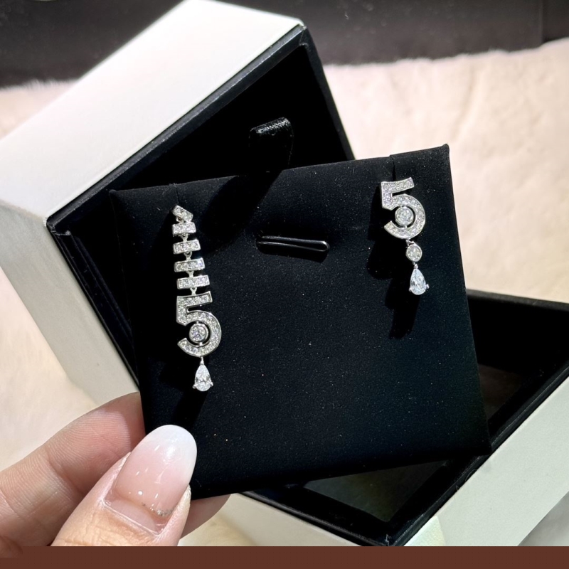 Ch*el earrings